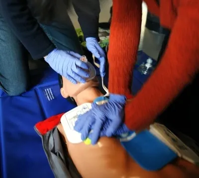 CPR training