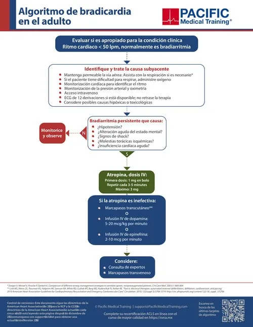 Algoritmo de bradicardia ACLS